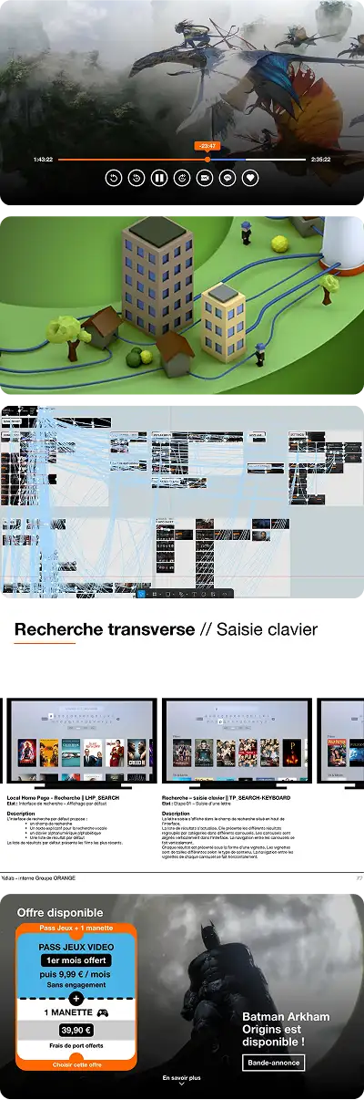 Design digital - Column of screens 01