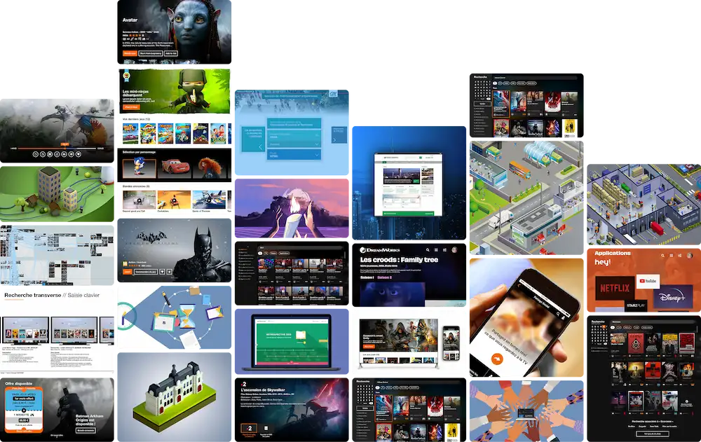 Design digital - écrans et projets